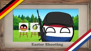 The Dutchmen & The German - Ep 3: Easter Shooting 🐣 [Countryballs Animation]