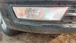 Снятие ПТФ Rapid и замена лампы.