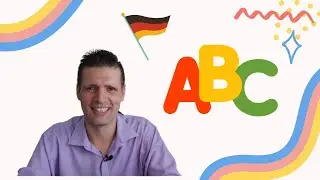Das Deutsche Alphabet / The German Alphabet - Learn German - KidsGerman