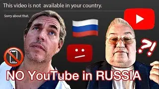 🏛️RUSSIAN Government Suppresses YOUTUBE!?🚫AMERICAN in MOSCOW with DETAILS! 🇷🇺