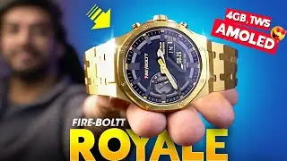 The Most *FEATURE RICH* Luxury Smartwatch RIGHT NOW! ⚡️ Fire-Boltt ROYALE Smartwatch Review!