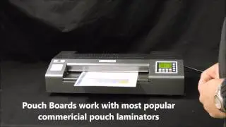 Easel Backed Pouch Boards