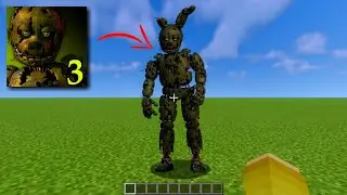 MOD FIVE NIGHTS AT FREDDYS 3 Di Minecraft PE !!