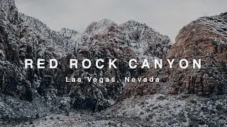 RED ROCK CANYON Las Vegas w/SNOW!