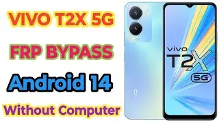 VIVO T2X 5G Android 14 FRP BYPASS Without Computer | New Security 2024 | OLD Method failed