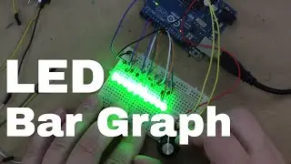 Arduino LED Bar Graph Tutorial | Visual Level Meter & Progress Display
