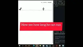 Javascript: Let's make a Dinosaur cry 