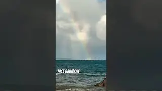 Rainbow on the Ocean #okinawa