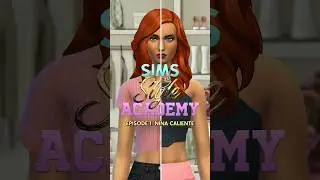 Let's Give Nina Caliente A Full Makeover! Sims Style Academy Ep.1! #shorts