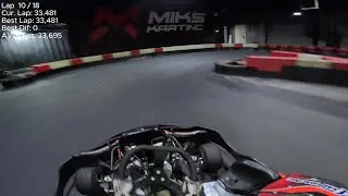 Обратка || MIKS Karting || 16.04.2024 || best 33.481 || kart 42