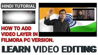 How to add Video Layer In Filmora PC Version.WF#3