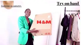 TRY ON HAUL || h&m try on haul pt1