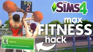 max your FITNESS skill FAST in the Sims 4 🏅🏋 || 