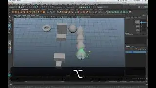 3D Basics in Maya 2018 - Modifying and Duplicating Primitives