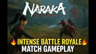 🔥 Naraka Bladepoint | Intense Battle Royale Match Gameplay 🔥