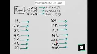 Ukuran foto 1R dalam cm berapa?