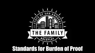 LEO Training: Standards for Burden of Proof