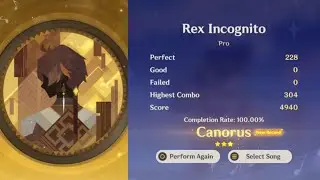 Genshin Impact - Rex Incognito, Pro Canorus