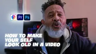 HOW TO MAKE MY SELF LOOK OLD IN A VIDEO USING ADOBE PHOTOSHOP/ PREMIRE PRO / EBSYNTH