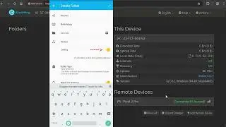 How to schedule Android backup to Desktop - Syncthing - photos, files, sms