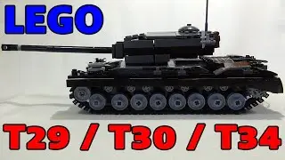 LEGO T29 / T30 / T34 [Lego Tank MOC] (reuploaded)