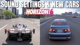 The Best Audio Settings for Forza Horizon 6 + New Cars, Sound Settings & Festival Tuning Setups