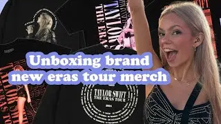 UNBOXING Brand New Taylor Swift Eras Tour Merch