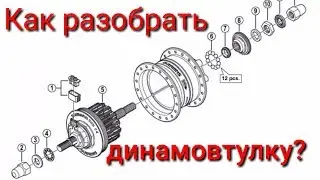 How to disassemble a dynamo hub?