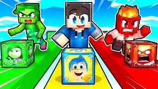 V HLAVĚ 2 vs LUCKY BLOCK RACE v Minecraftu!