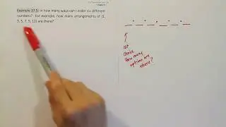 Another example: factorial counting resulting from applying the fundamental counting rule