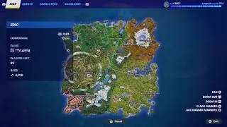 Playing Fortnight battle roalay