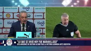 CONFERENCIA DE PRENSA COMPLETA DEL DT ALBIRROJO, GUSTAVO ALFARO