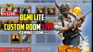12AM🔥Full Rush Gameplay | Custom Room Match Live Stream | Pubg Lite Live Stream  