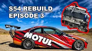 S54 Build Series - Episode 3 - Removing Alternator, A/C, Water Pump, and Pulleys