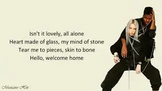 Billie Eilish - lovely (Lyrics) ft. Khalid