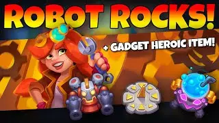 Rush Royale | Amazing deck with ROBOT & Growth Amulet!