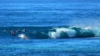 Tricky take off at Little Avalon