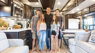 The Perfect RV Layout for a Large Family? (Full Tour)