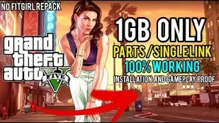 How To Install Gta V In ( 1GB ) ! By Smart Fox Tutorial