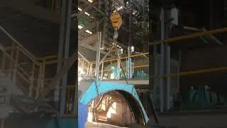 crane service BAKSIDE plant running crane MASHINE remote control subscribe 1k??