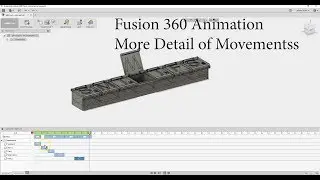 Fusion 360 Animation - Detailed video on creating camera and component movements