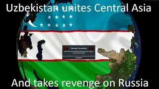 Uzbekistan rises up, destroys Russia, and expands in Asia - Roblox Rise of Nations