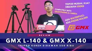 KALIAN HARUS BELI TRIPOD INi! REVIEW GMX L-140 & GMX X-140 ( BAHASA INDONESIA )