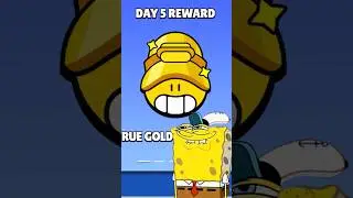 -0 iq MOVE?👽 - brawl stars GOLD FREE SKIN🟡
