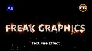 Text Fire Effect using 