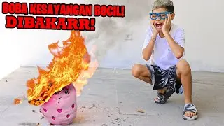 BURN YOUR KID'S FAVORITE PINK BOBA UNTIL THEY CRY!!!
