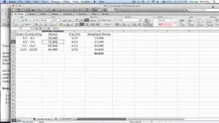 Diluted Earnings Per Share Demonstration
