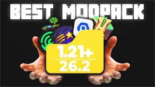 The BEST 26.2 & 1.21.11 Modpack for Hypixel Skyblock!