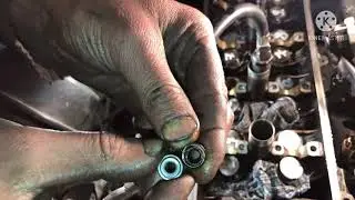 Рассухариватель клапанов и замена маслосъемных колпачков на 1G FE.