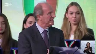 14-11-2022: Collare d'Oro alla nazionale di volley maschile campione del mondo